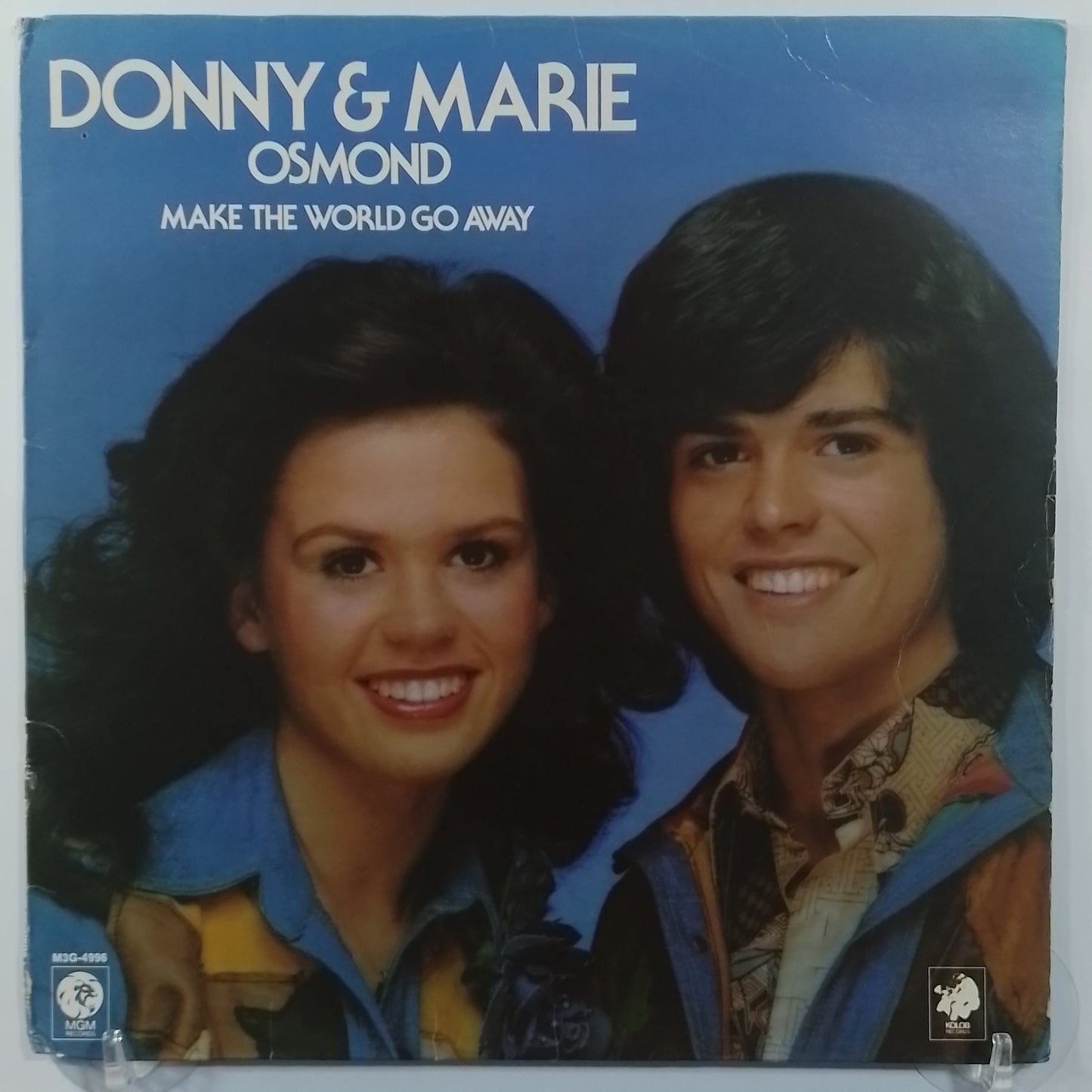 lp Donny & Marie Osmond Make The World Go Away made usa 1975 pop rock