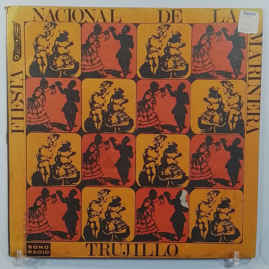 lp fiesta nacional de la marinera trujillo Banda Del Batallon De Infanteria 37 Pucara made peru 1966 marinera folk