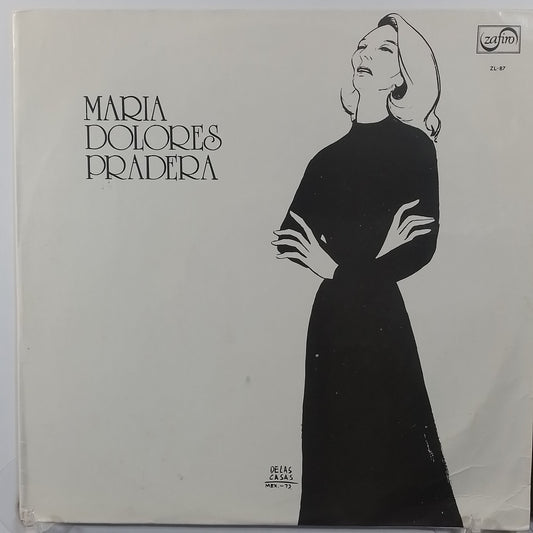 lp Maria Dolores Pradera acompañado por los gemelos made colombia 1978 ranchera folk