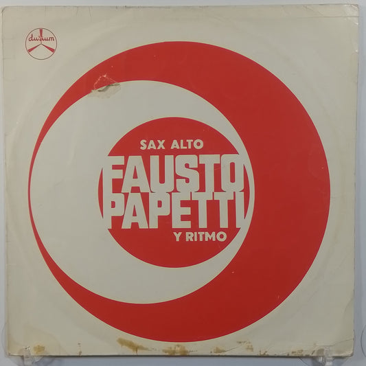 lp fausto papetti saxo alto fausto papetti y ritmo made peru 1970 instrumental