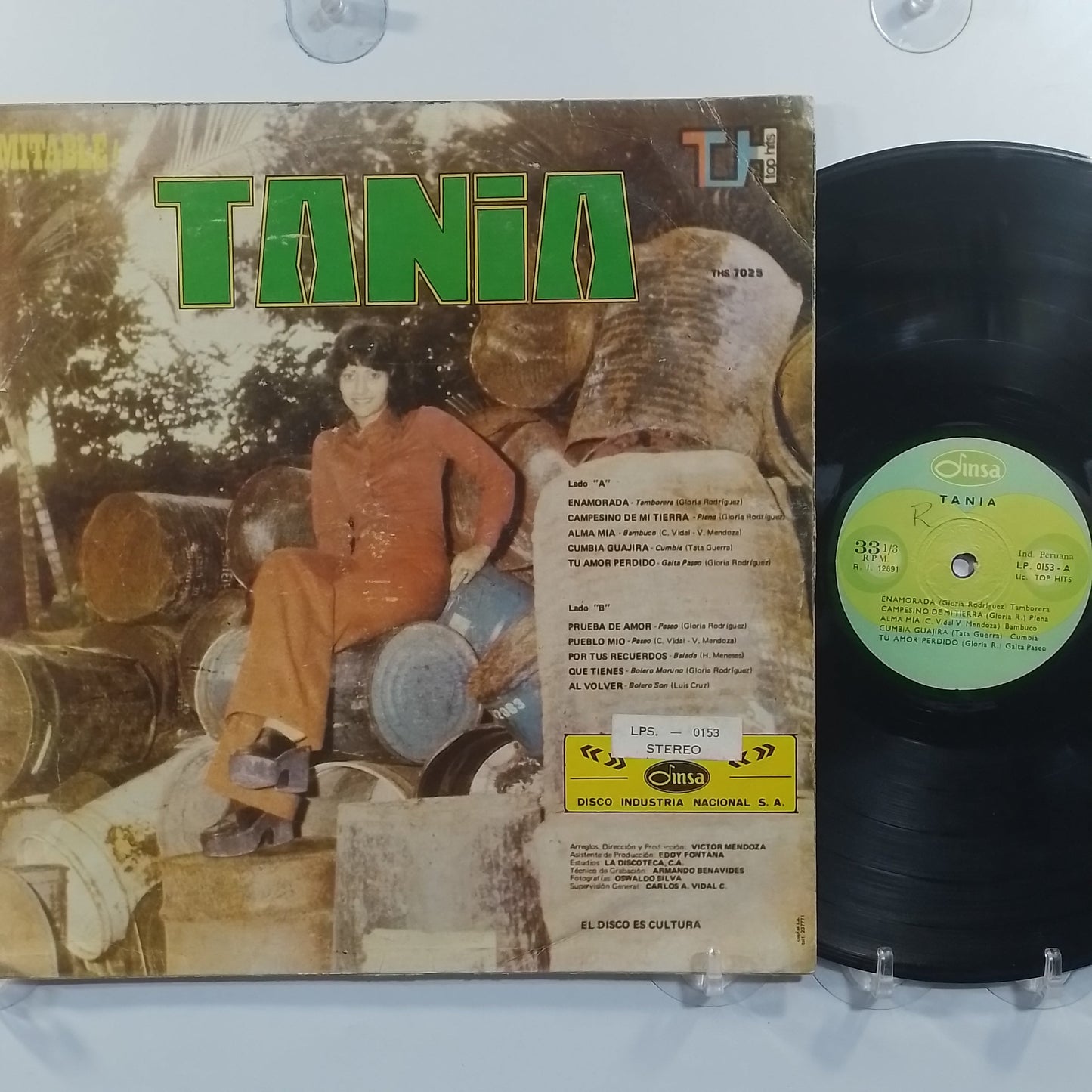 lp tania tania made peru 1973 latin cumbia