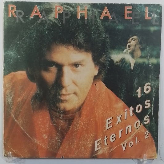 lp Raphael 16 exitos Eternos vol 2 made peru 1987 balada español