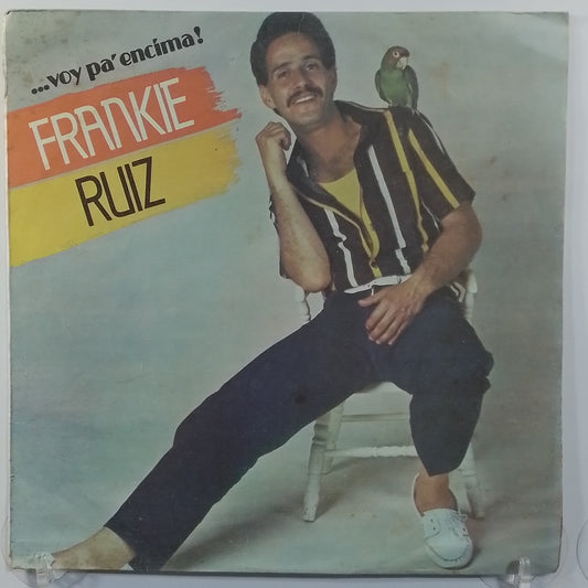 lp Frankie Ruiz Voy Pa' Encima! Made peru 1987 salsa