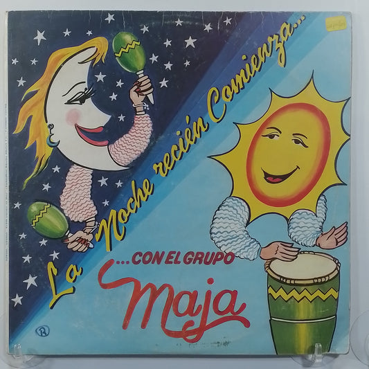 lp grupo maja la noche recien comienza made peru 1989 cumbia salsa