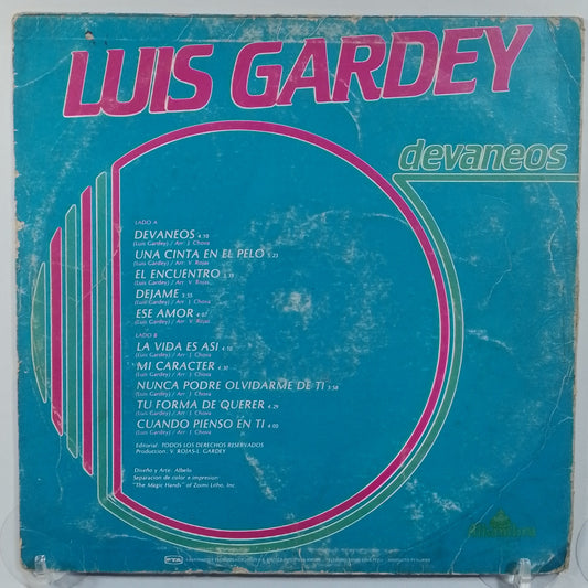 lp Luis Gardey Devaneos made peru 1981 latin pop