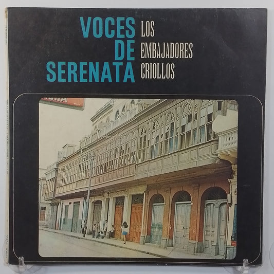 lp Los Embajadores Criollos Voces De Serenata made peru 1965 criollo folk