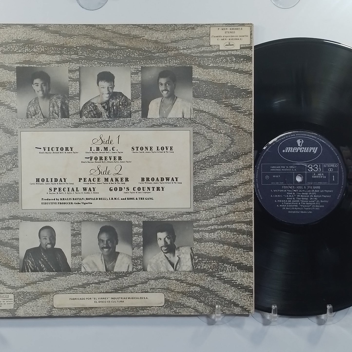 lp Kool & The Gang Forever made peru 1986 funk disco
