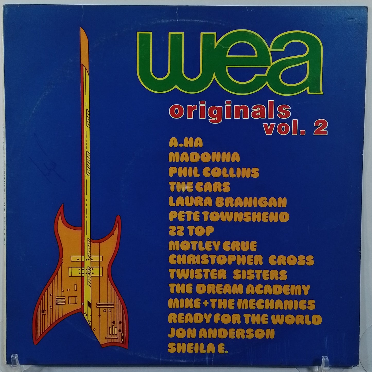 lp Wea Originals 2 madonna a-ha The Cars Twisted Sister varios made peru 1986 rock