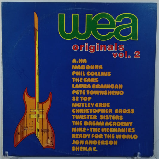 lp Wea Originals 2 madonna a-ha The Cars Twisted Sister varios made peru 1986 rock