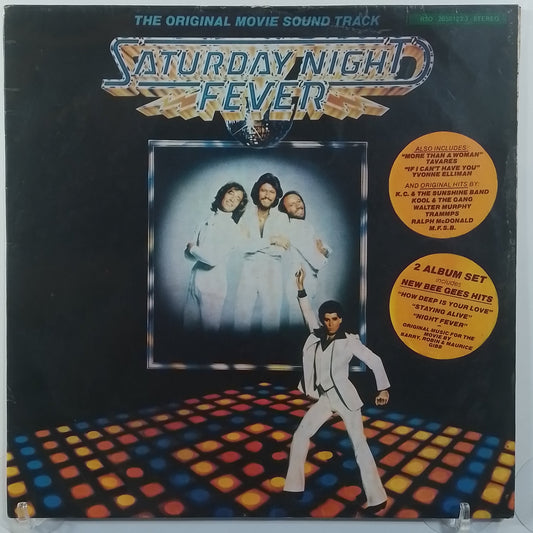 x2 lp Saturday night fever varios bee gees yvonne elliman the trammps made peru 1978 gatefold con insert pop disco