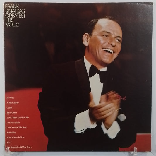 lp Frank Sinatra Frank Sinatra's Greatest Hits Vol 2 made usa 1972 big band jazz