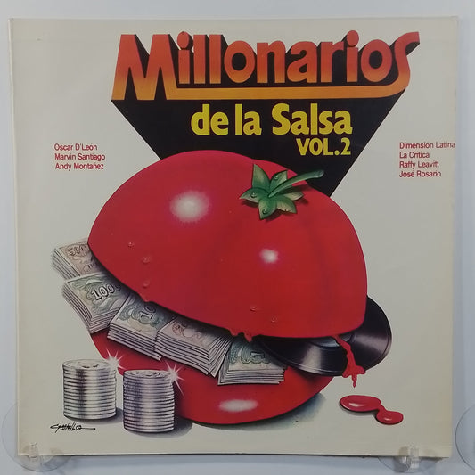 lp Millonarios De La Salsa Vol 2 Andy Montañez Dimension Latina Raphy Leavitt varios made peru 1983 latin salsa