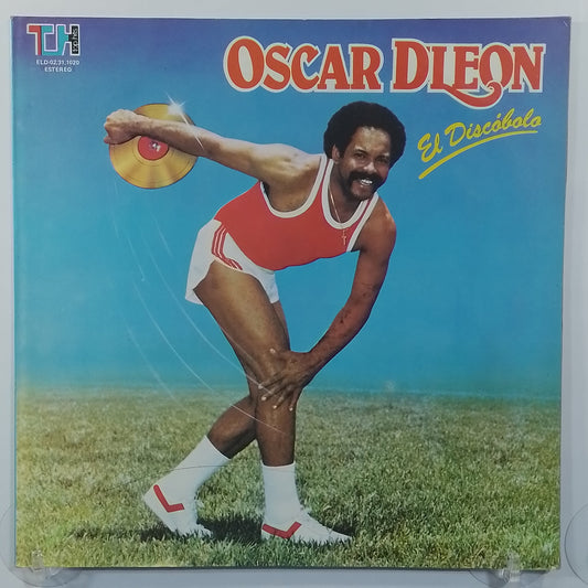 lp Oscar D Leon El Discobolo made peru 1982 promocional salsa