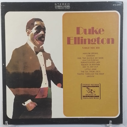 lp Duke Ellington Volume 3 made usa 1970 jazz swing