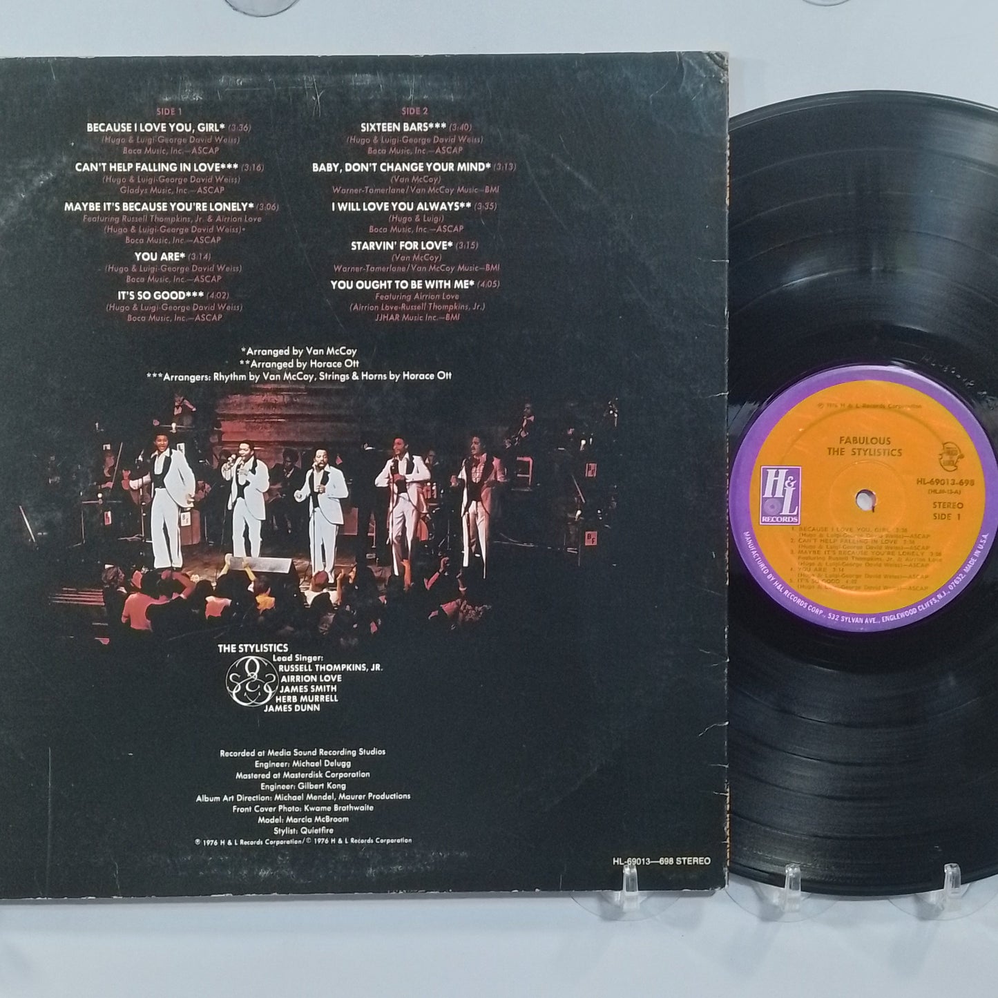 lp The Stylistics Fabulous made usa 1976 funk soul