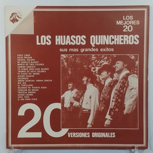 lp Los Huasos Quincheros Sus Mas Grandes exitos made chile 1979 latin folk