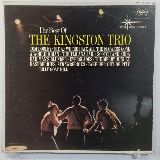lp Kingston Trio The Best Of The Kingston Trio made usa 1962 vocal pop