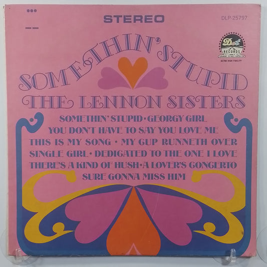 lp The Lennon Sisters Somethin' Stupid made usa 1967 pop