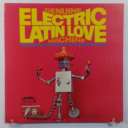 lp Richard Hayman Genuine Electric Latin Love Machine made peru 1969 gatefold jazz electronic