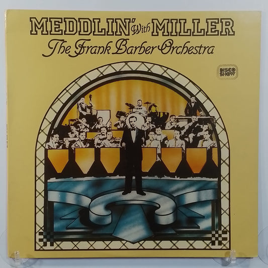 lp The Frank Barber Orchestra Meddlin' With Miller made peru 1982 jazz pop