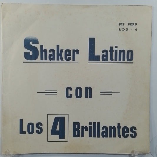 lp Los 4 Brillantes Shaker Latino made peru 1965 primera prensa latin rock