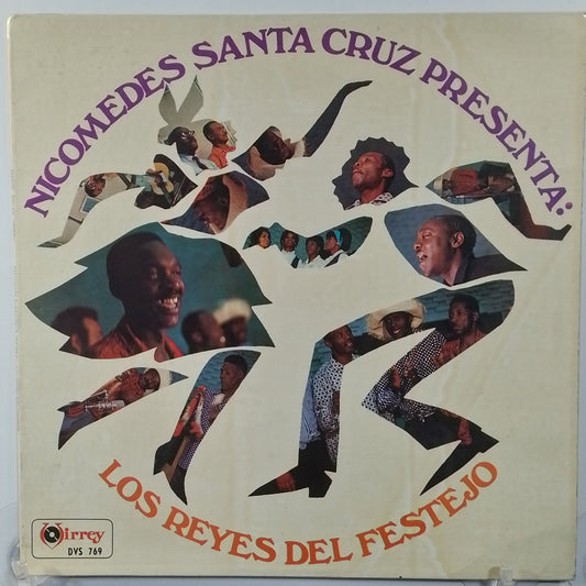lp Nicomedes Santa Cruz Los Reyes Del Festejo made peru 1971 afro lando folk
