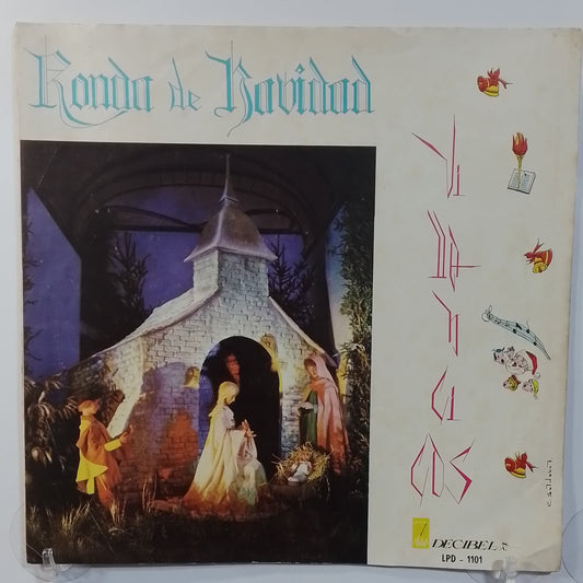 lp Ronda De Navidad Coral Infantil Del Colegio Manuel Pardo De Chiclayo made peru 1965 villancicos