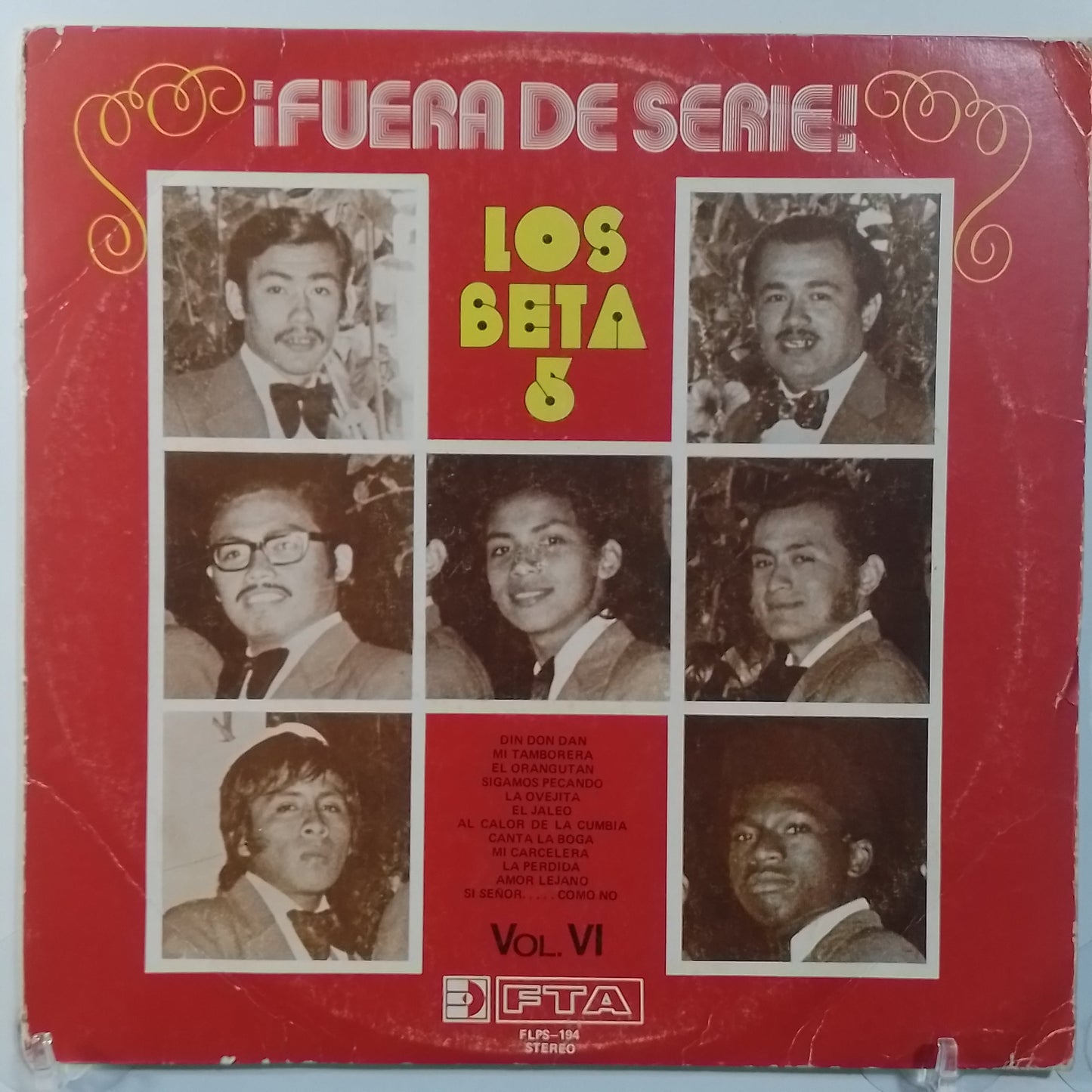 lp Los Beta 5 Fuera De Serie made peru 1974 tropical cumbia