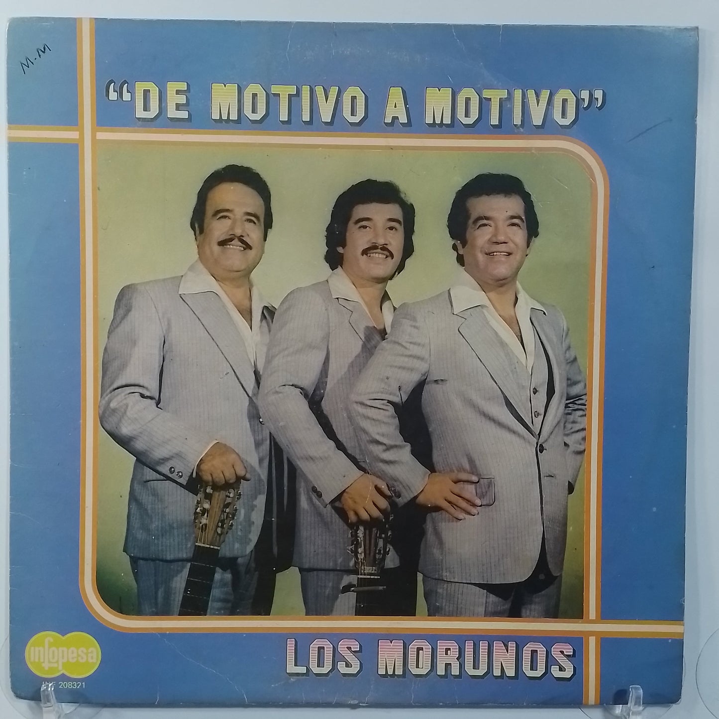 lp Los Morunos De Motivo A Motivo made peru 1982 latin bolero
