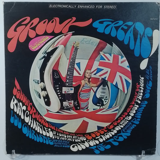 lp Groovy Greats Ray Charles Johnny Rivers Lou Christie varios made usa 1967 jazz rock funk