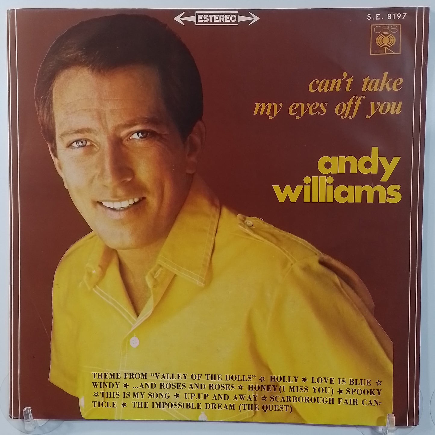 lp Andy Williams Can't Take My Eyes Off You made peru 1970 jazz folk country