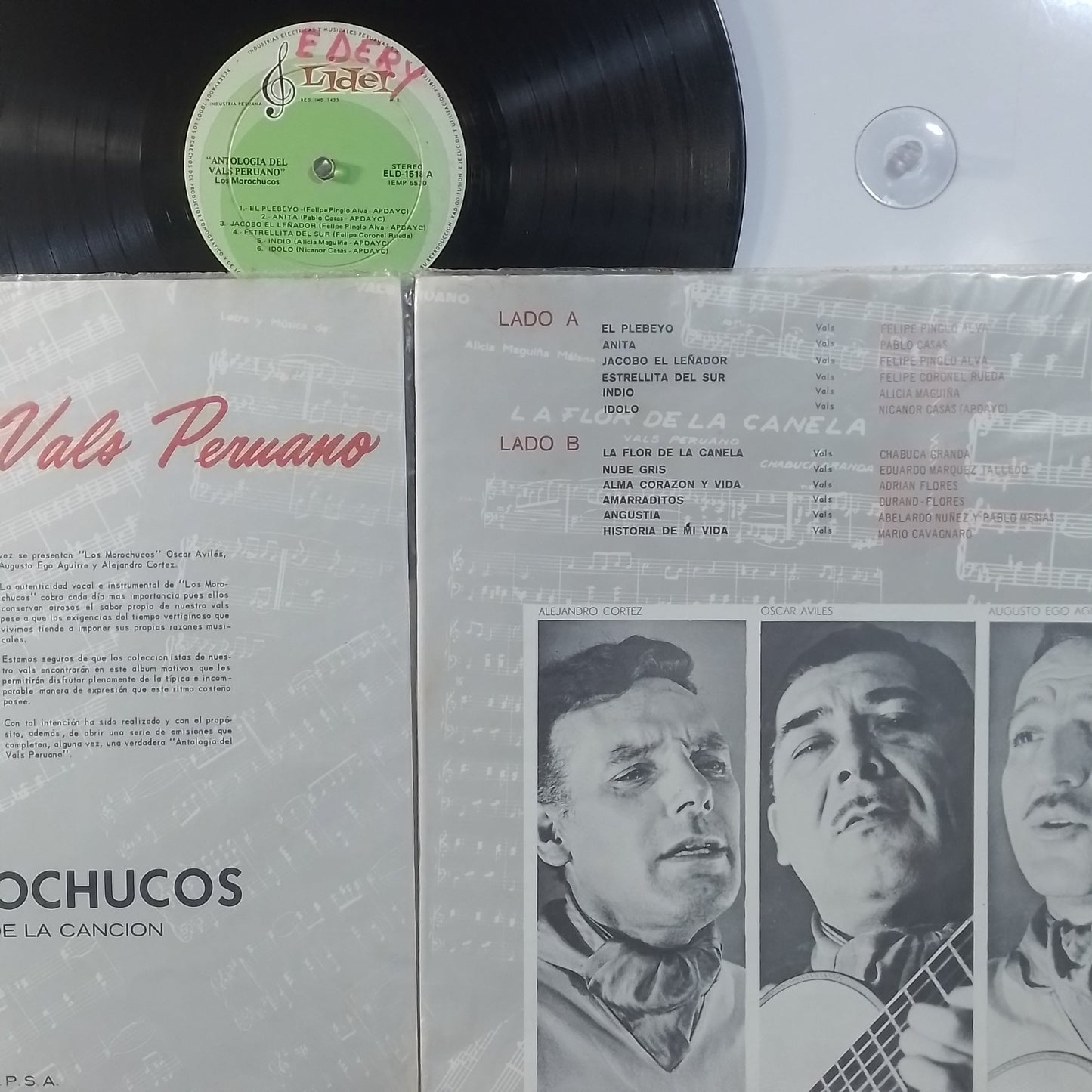 lp Los Morochucos Antologia Del Vals Peruano made peru 1967 gatefold criollo folk
