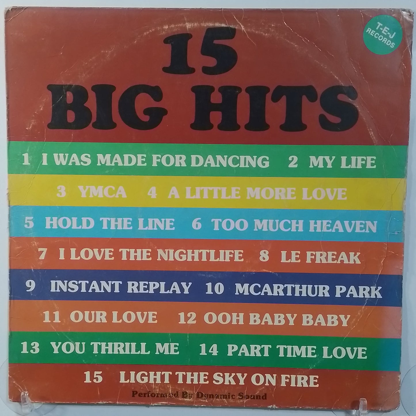 lp Dynamic Sound 15 Big Hits made usa 1979 funk soul disco