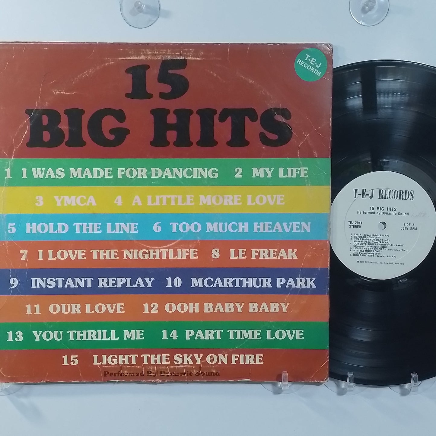 lp Dynamic Sound 15 Big Hits made usa 1979 funk soul disco