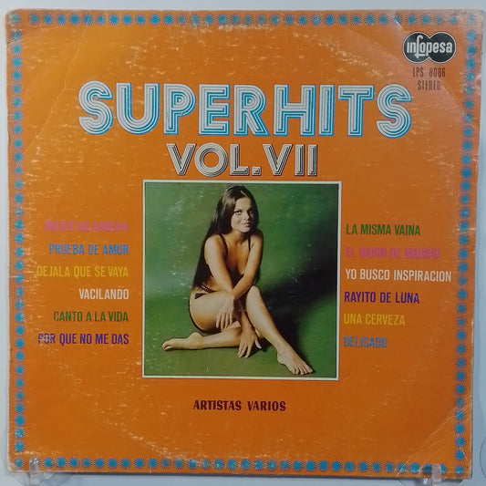 lp superhits vol 7 juaneco y su combo los mirlos los quechuas varios made peru 1977 cumbia