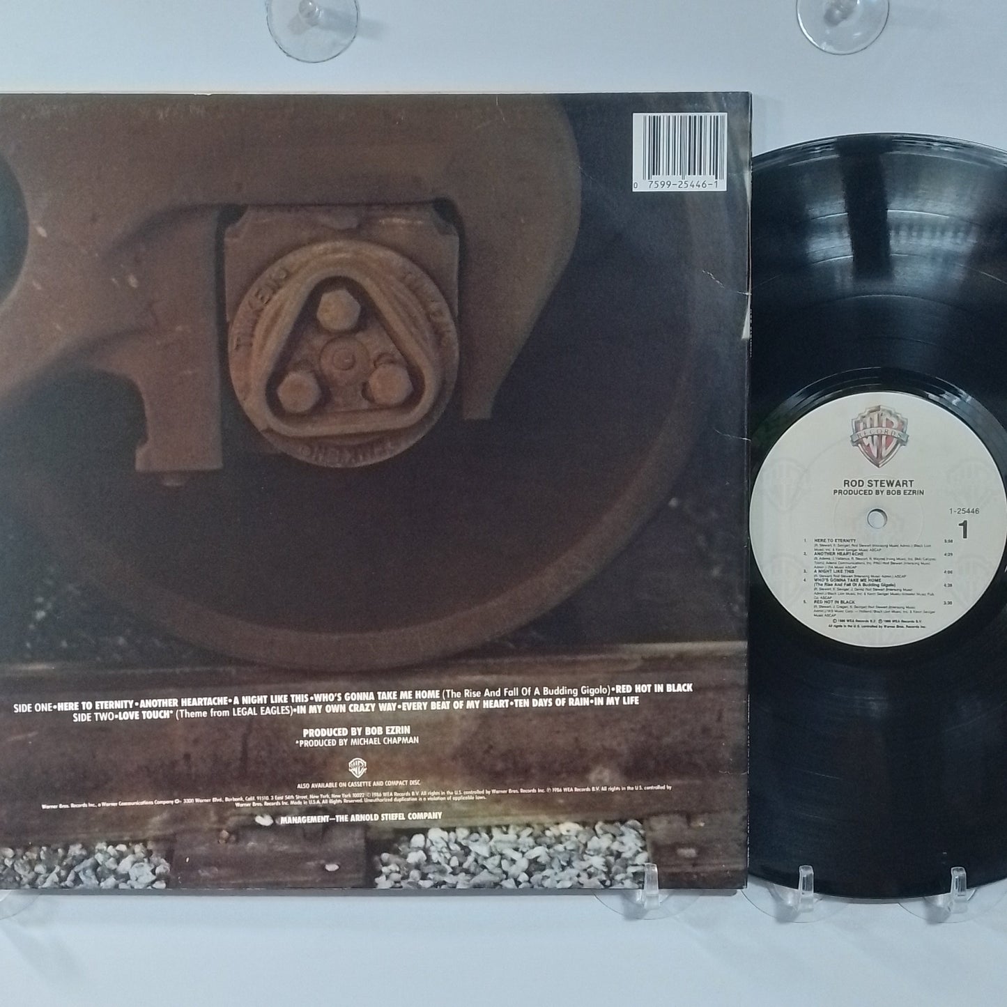 lp Rod Stewart Rod Stewart made usa 1986 con insert pop rock