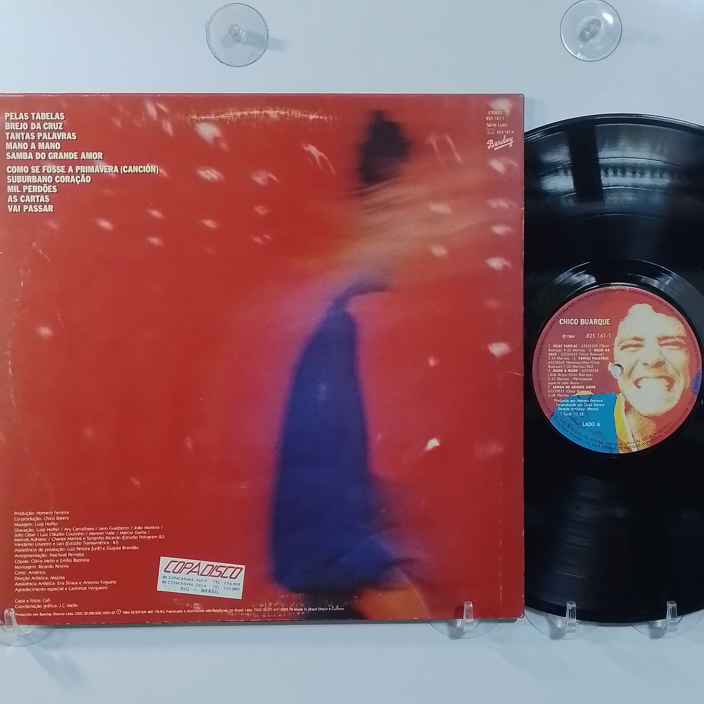 lp Chico Buarque Chico Buarque made Brasil 1984 con insert bossa nova latin