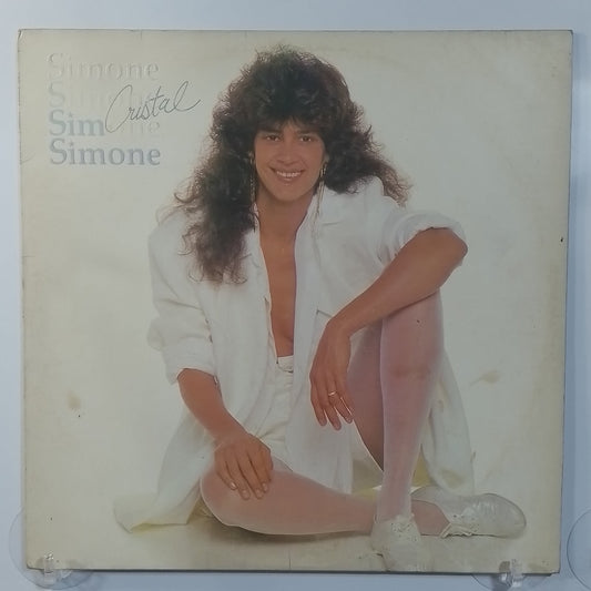 lp Simone Cristal made Brasil 1985 con insert latin pop