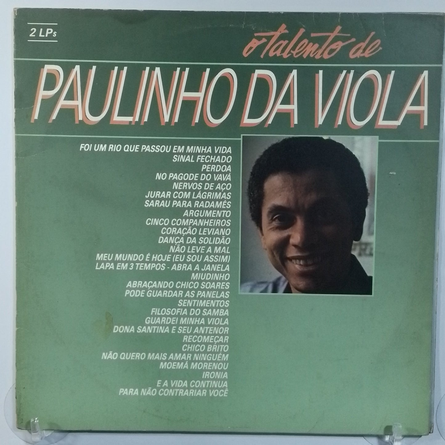 x2 lp Paulinho da Viola O Talento de Paulinho da Viola made Brasil 1985 gatefold latin samba
