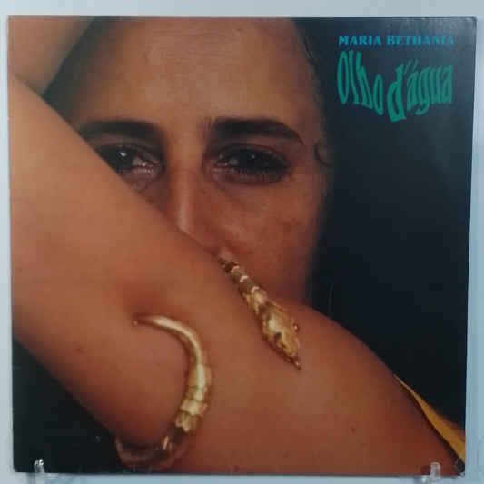 lp Maria Bethânia Olho D'agua made Brasil 1992 con insert latin pop