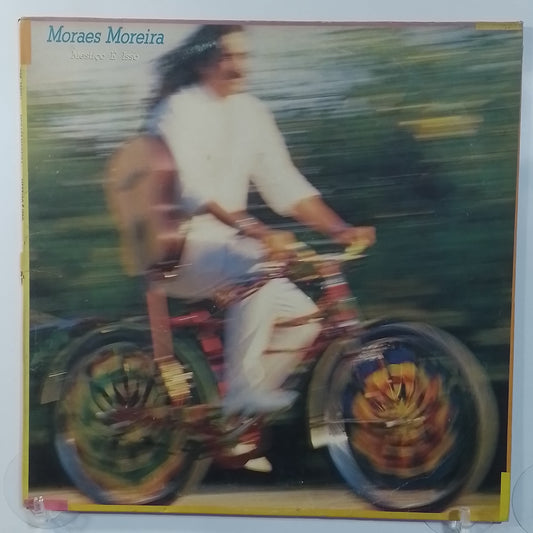 lp Moraes Moreira Mestiço é Isso made Brasil 1986 con insert forro pop latin