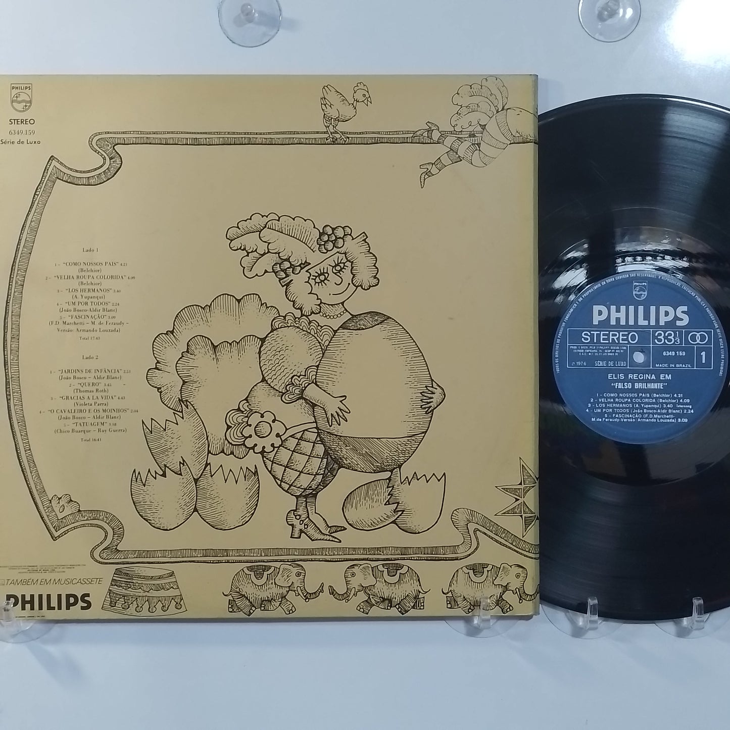 lp elis regina falso brilhante made Brasil 1976 gatefold bossa nova jazz latin