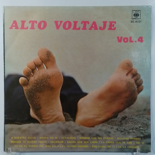 lp Alto Voltaje Vol 4 Flash Danyel Gerard Roberto Carlos varios made peru 1972 latin pop