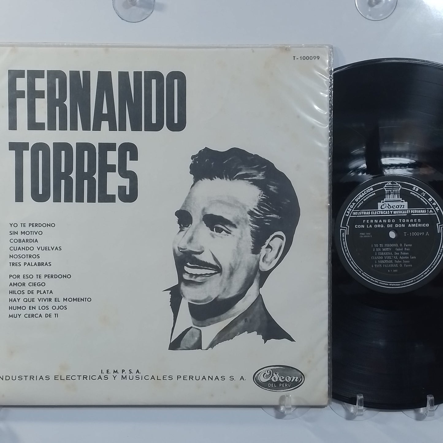 lp Fernando Torres con la Orquesta de Don Americo Yo Te Perdono made peru 1974 latin bolero