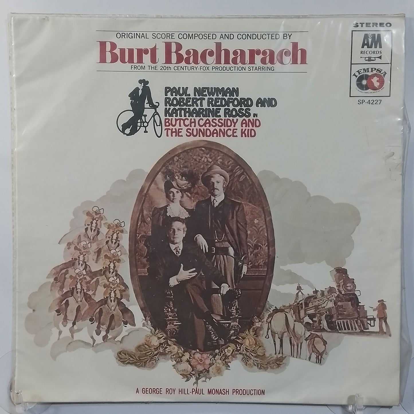 lp Burt Bacharach Butch Cassidy and the Sundance Kid made peru 1969 soundtrack