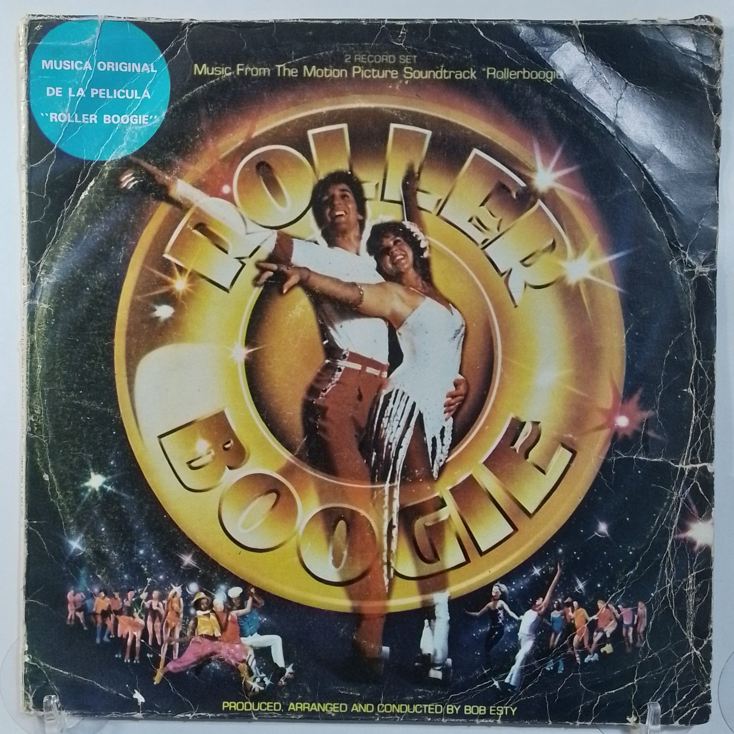 x2 lp roller boogie Cher Johnnie Coolrock Bob Esty varios made peru 1979 soundtrack