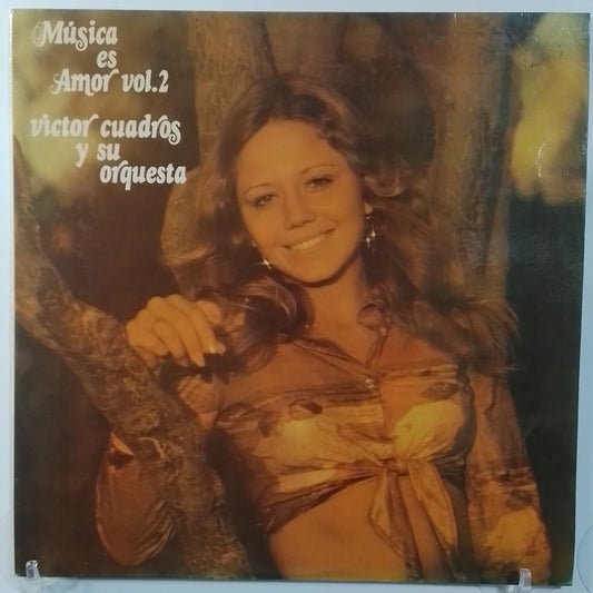 lp victor cuadros y su orquesta musica es amor vol 2 made peru 1981 instrumental