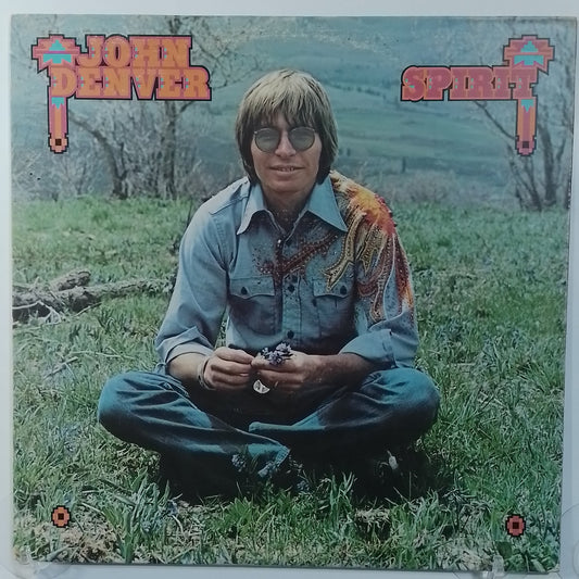 lp John Denver Spirit made canada 1976 con insert country rock