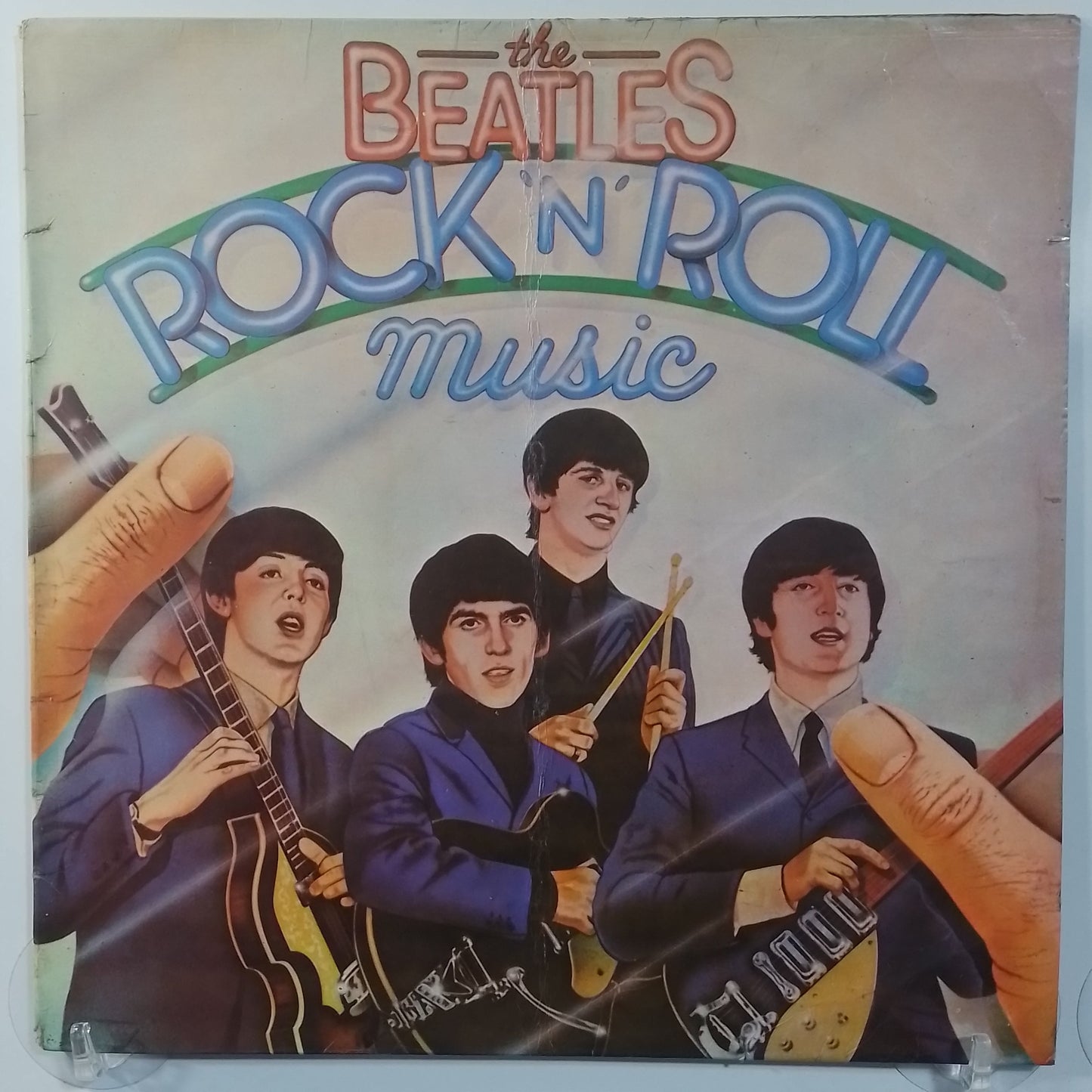 x2 lp The Beatles Rock N Roll Music made peru 1976 gatefold rock