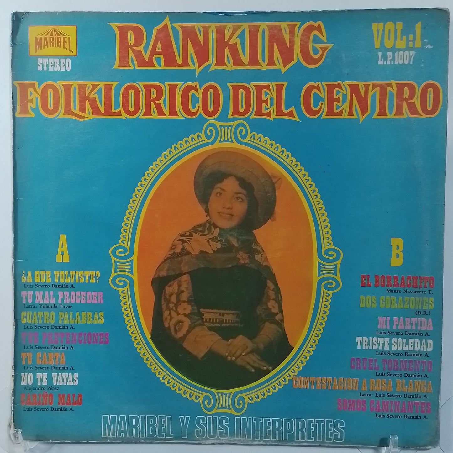 lp ranking folklorico del centro volumen 1 princesita de los andes esmeralda del mantaro plebeyo del centro varios made peru 1980 huayno folk